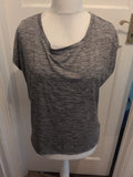 Souluxe Medium Grey Fleck Short Sleeve T-shirt