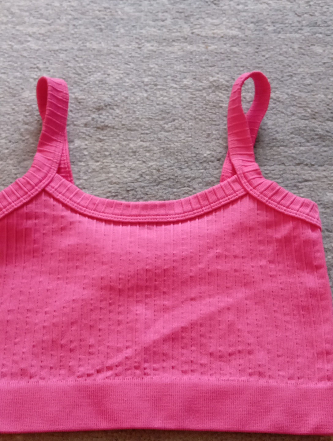 Ladies 2XS Pink Crop Top Primark