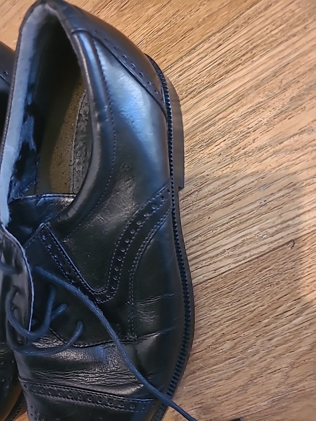 Mens Clarks Size Uk 8.5" Black Loafers