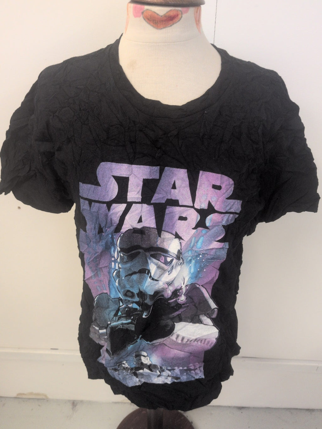 Star Wars Size Small Purple Short Sleeve Stormtrooper T-shirt