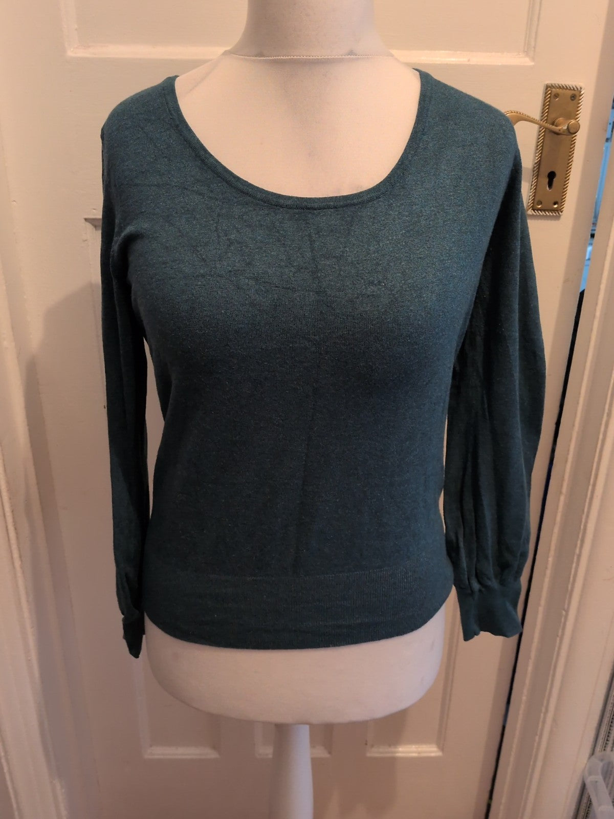 Primark 16 Dark Teal Long Sleeve Jumper