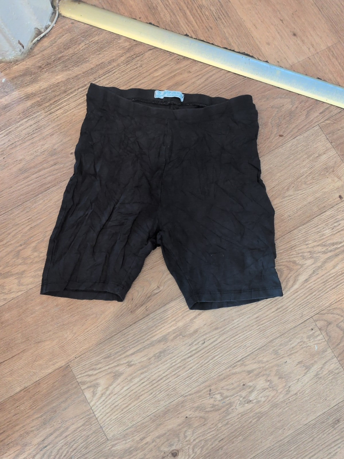 Primark 6-8 Black Biker Shorts