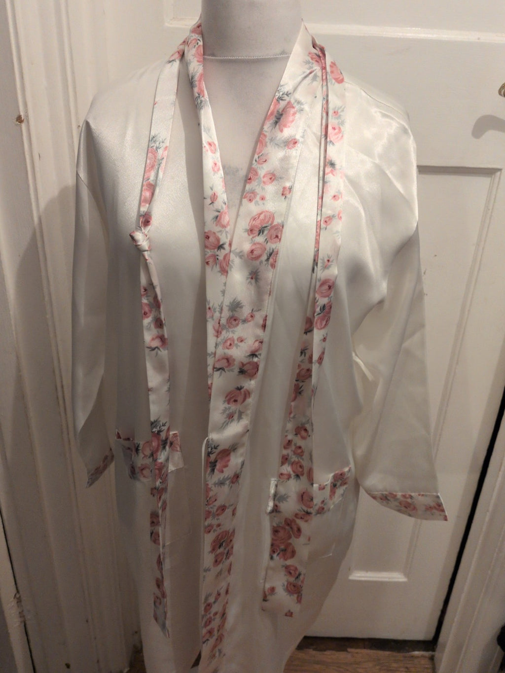 Ladies Large Satin Style Pyjama Gown
