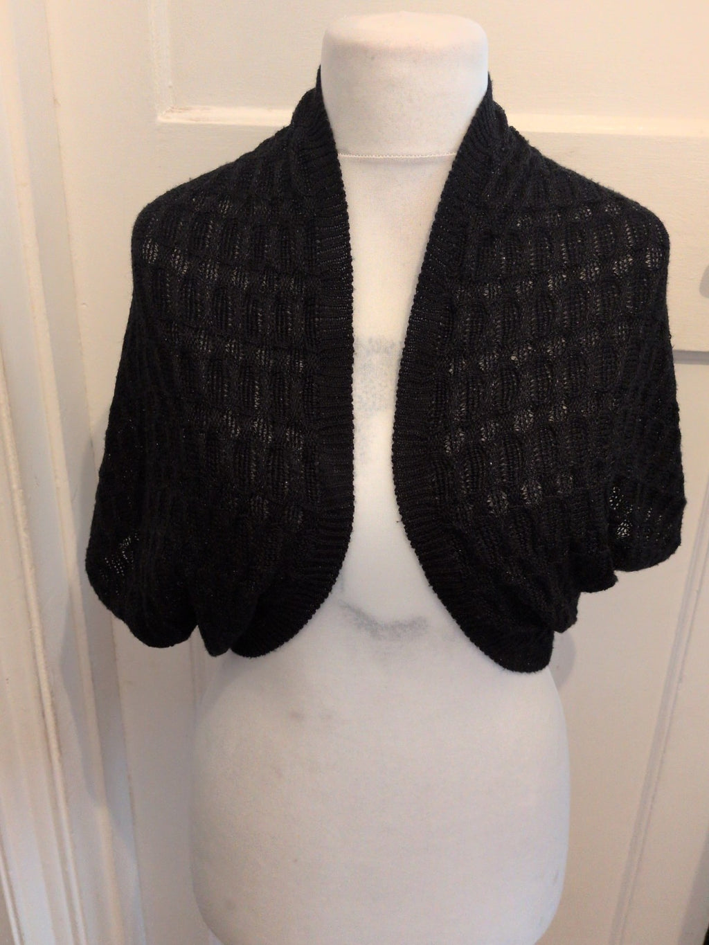 Dorothy Perkins Medium Black Sparkly Blouse