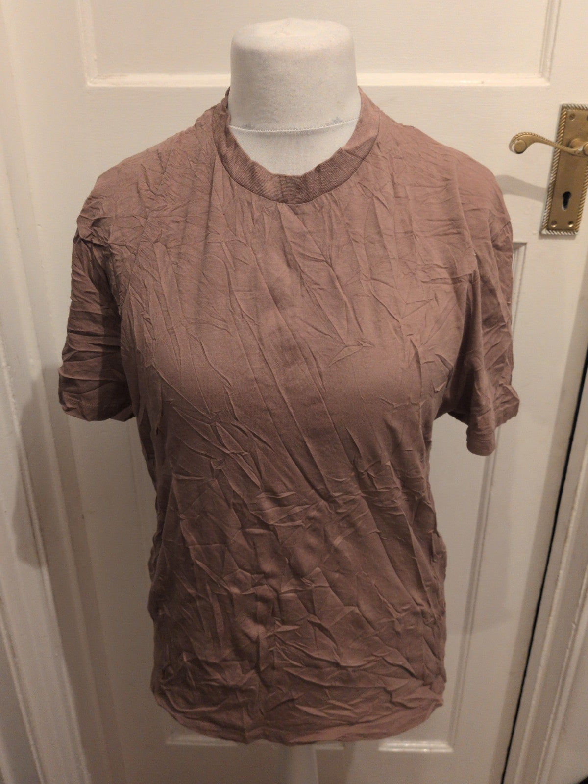 ASOS Medium Brown Short Sleeve T-shirt Ladies