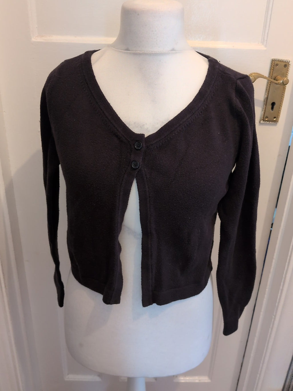 Social Tourist Medium Black Cardigan