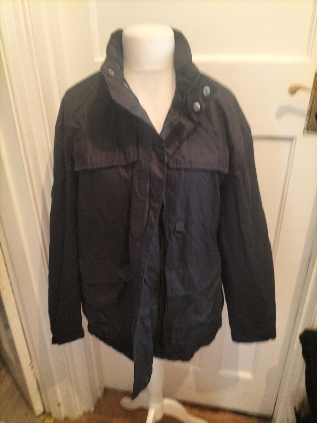 Red Herring Large Black Full Zip Jacket