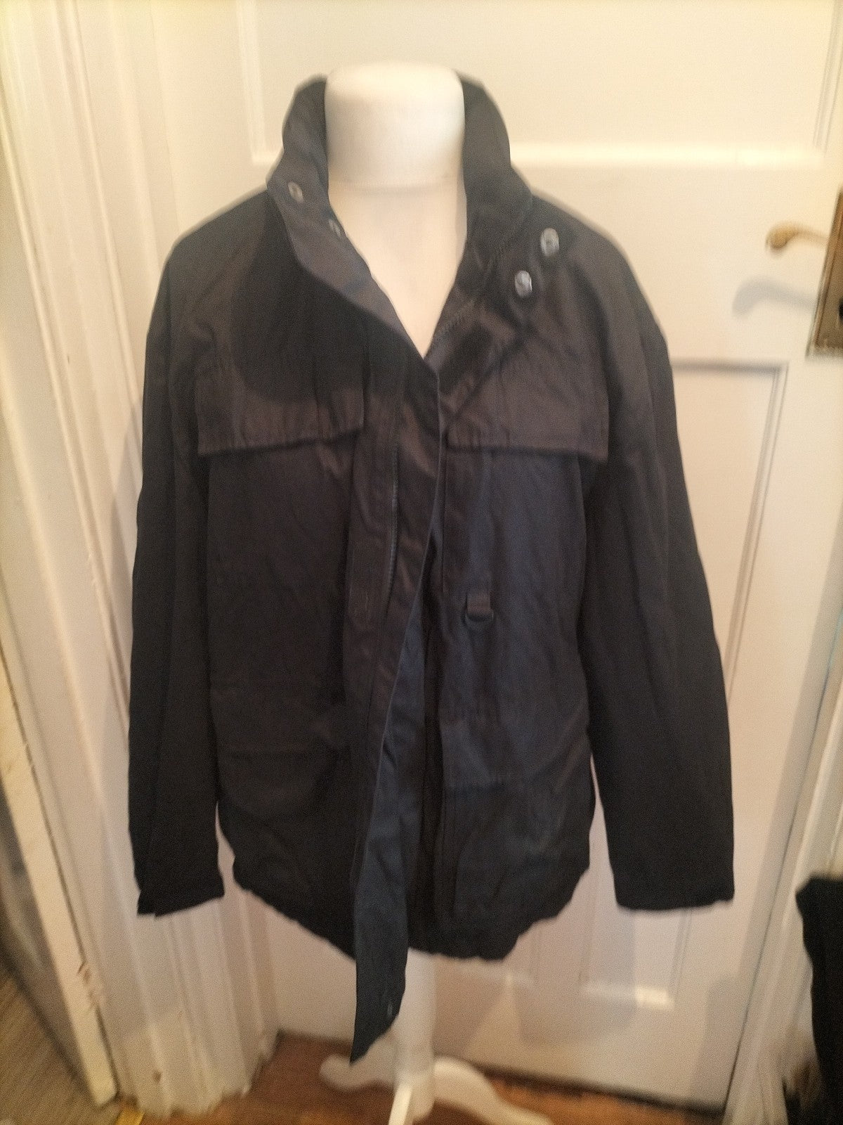 Red Herring Large Black Full Zip Jacket