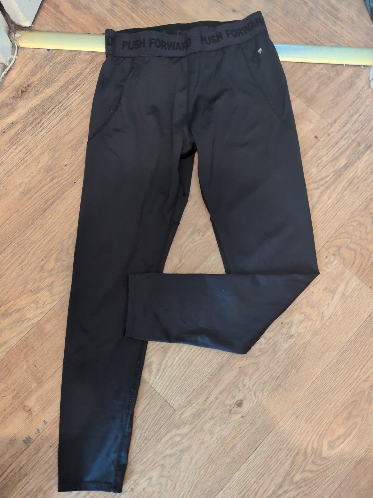 Workout Medium Push Forward Black Legging