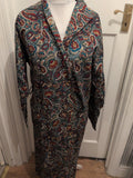 St Micheal Large Multi Aztec Long Length Blouse Robe No Tie