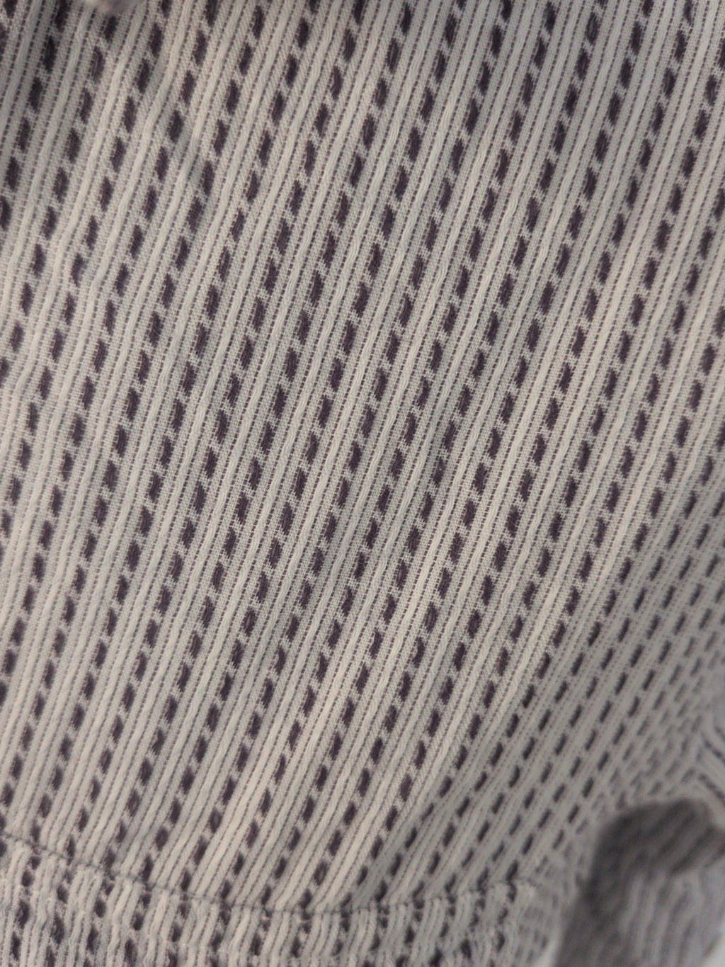 Marks And Spencer 12 Aubergine Mix Buttoned Blouse Long Sleeve