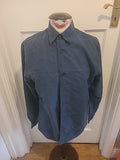 Mens Ciro Citterio Size Small Navy Long Sleeved Shirt