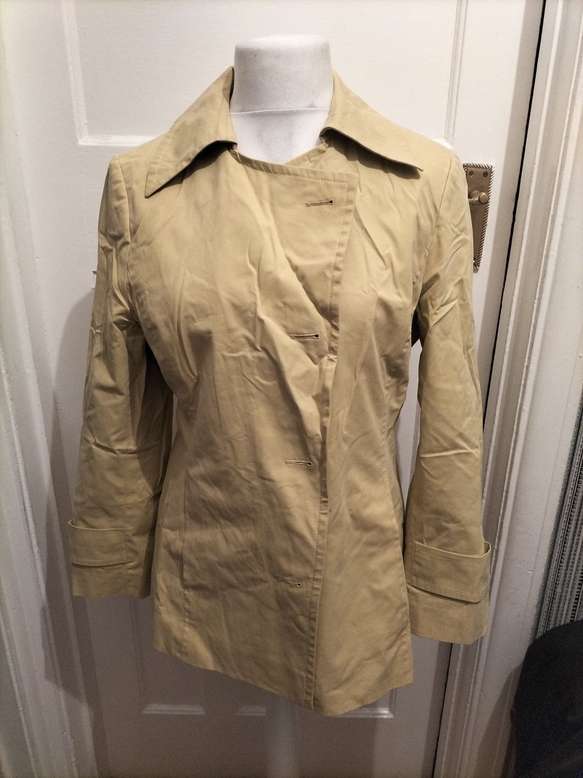Ladies Per Una Size 16 Lemon Lined Blazer
