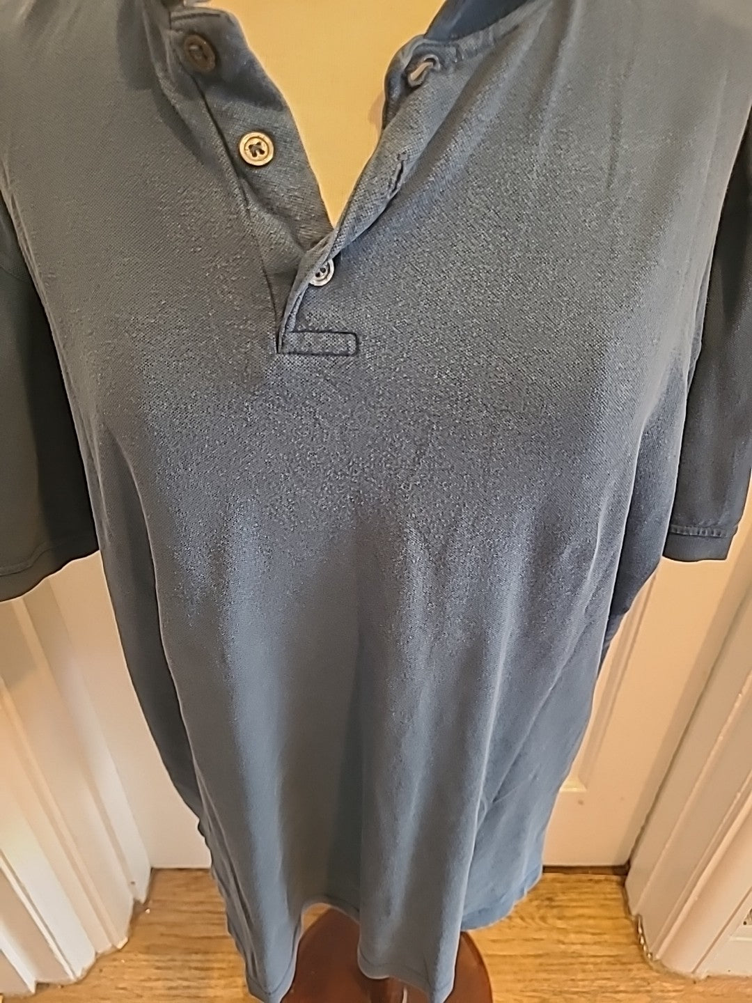 Mens Blue Harbour Size 2xl Blue Short Sleeved Polo Shirt