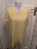 Yours 18 Yellow Short Sleeve T-shirt