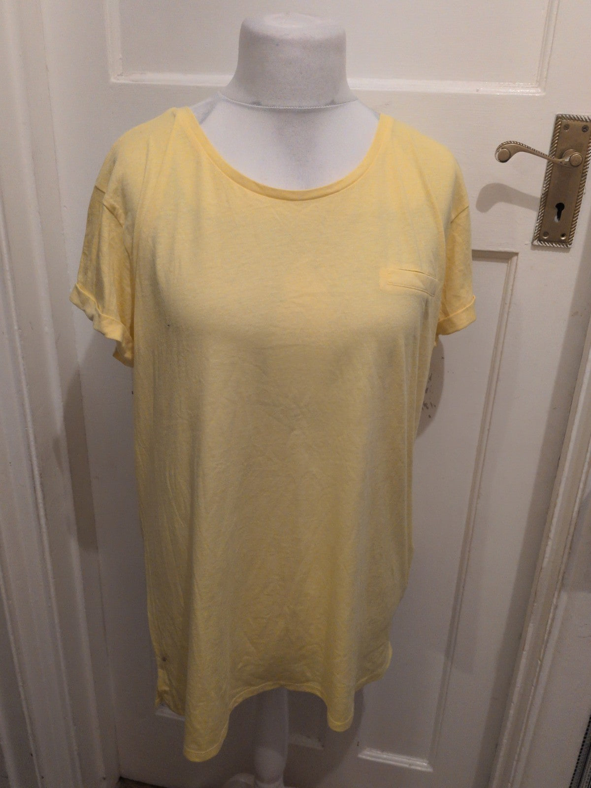 Yours 18 Yellow Short Sleeve T-shirt