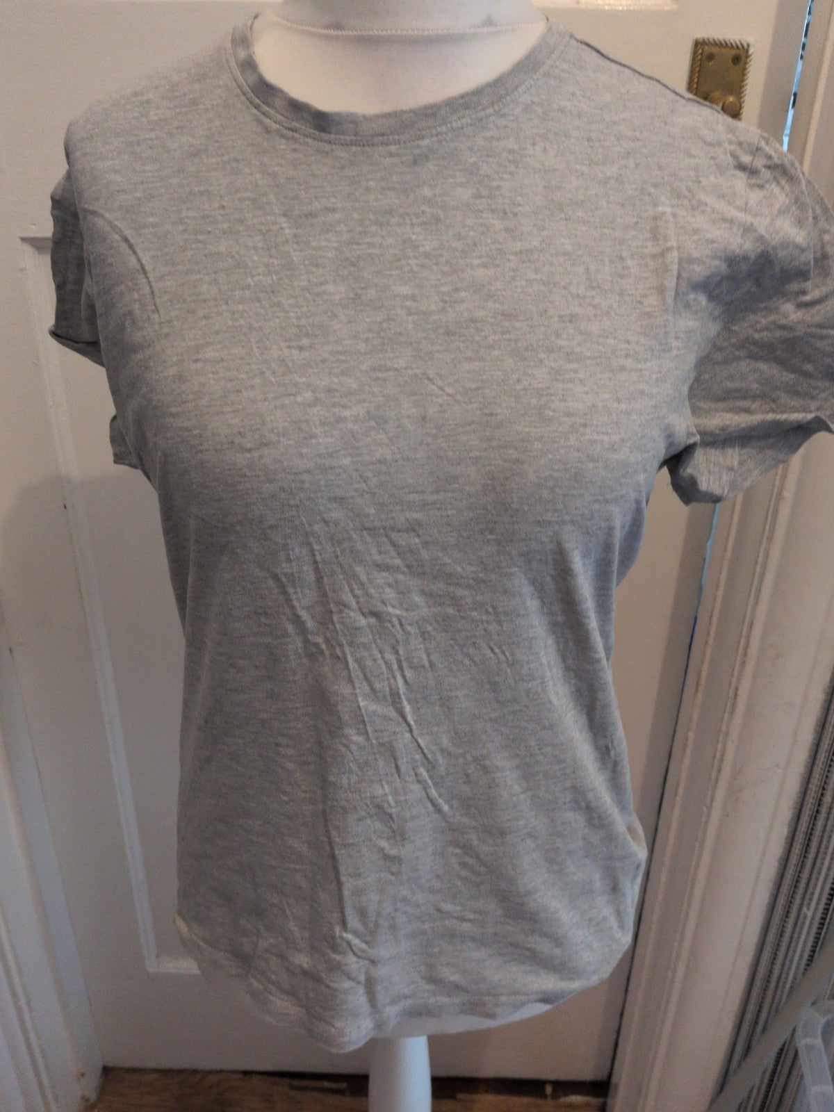 Easy M Grey Regular Fit Short Sleeve T-shirt