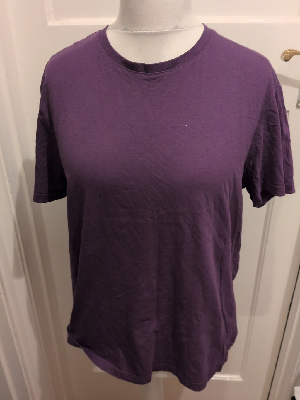 TU Man Large Purple Short Sleeve T-shirt