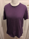TU Man Large Purple Short Sleeve T-shirt