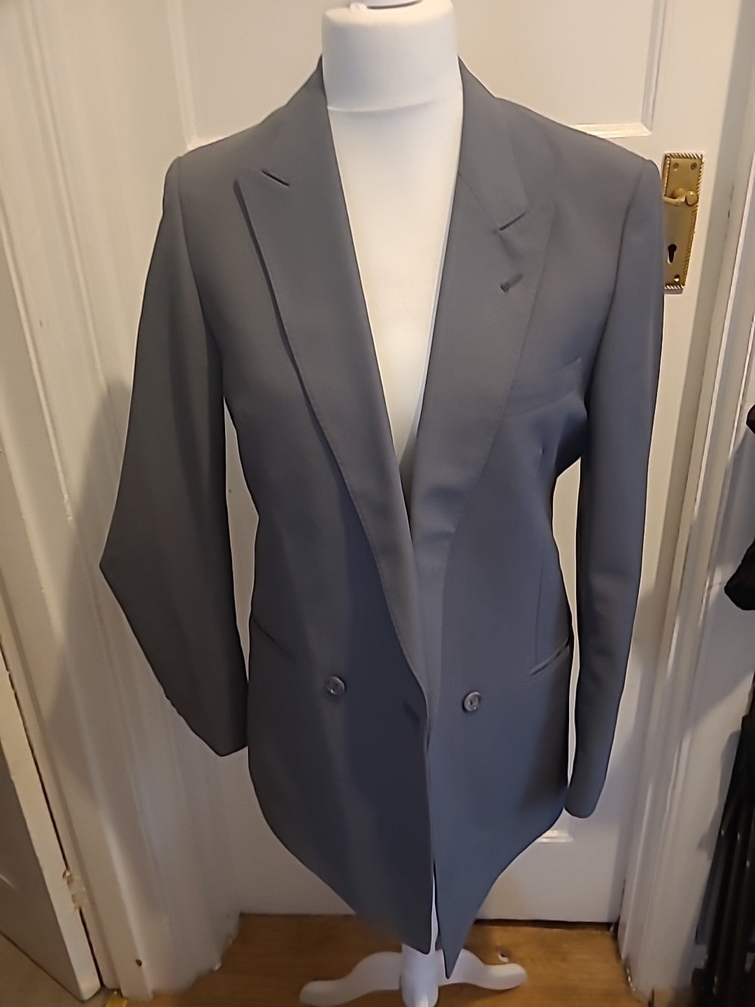 Mens Alexandre Size XL Grey Padded Lined Jacket