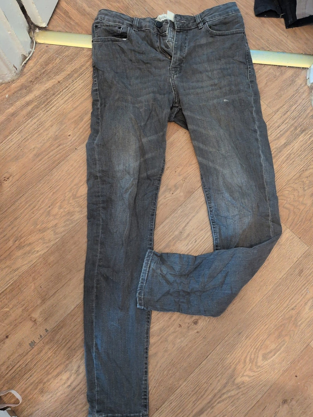 New Look 32/32 Skinny Stretch Grey Jeans