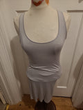 Ladies Vero Moda Size Small Grey Sleeveless Pencil Dress