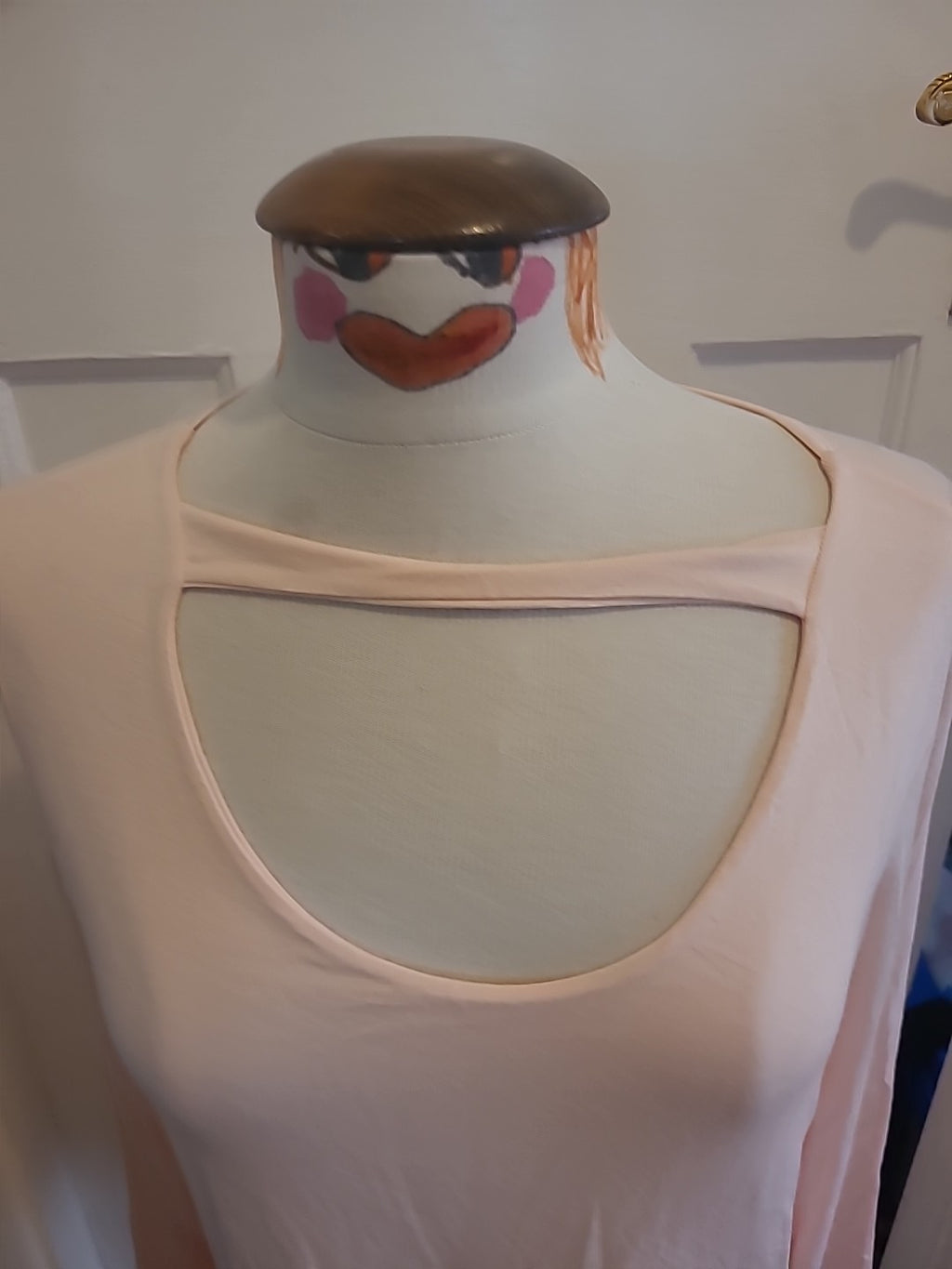 Ladies B.You Size 12/14 Pink Long Sleeved Tshirt
