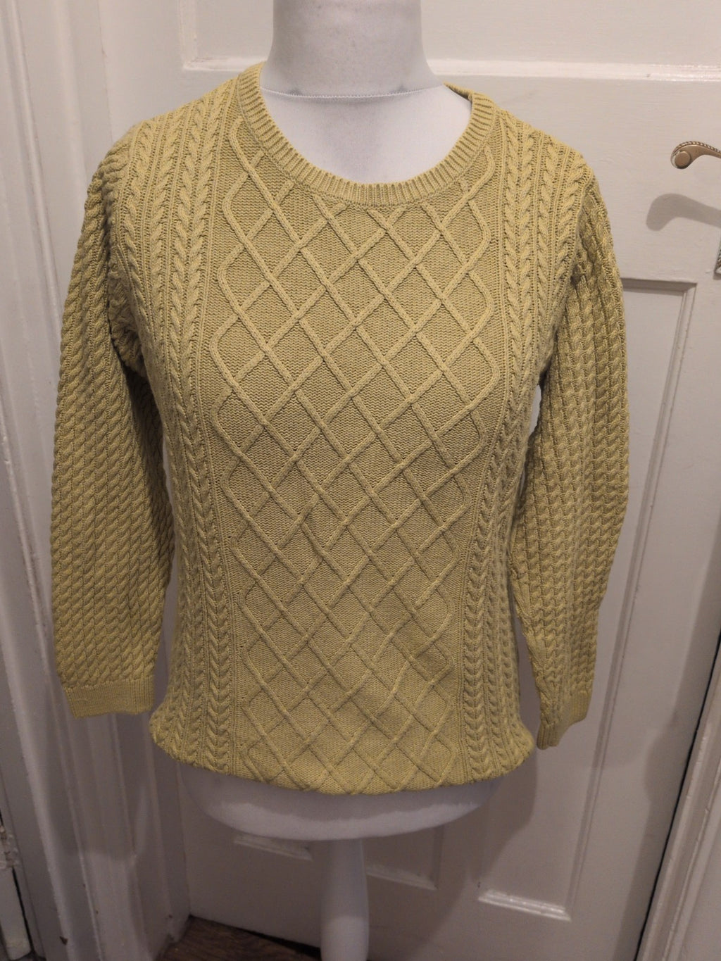 Isle 14-16 Yellow Patterned Long Sleeve Jumper