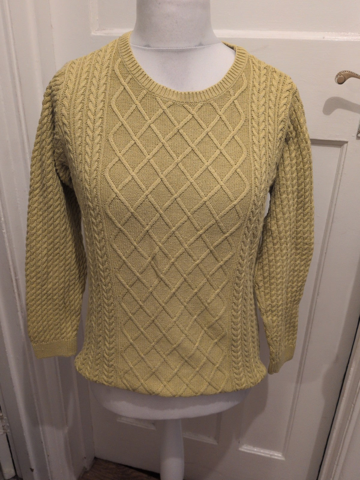 Isle 14-16 Yellow Patterned Long Sleeve Jumper