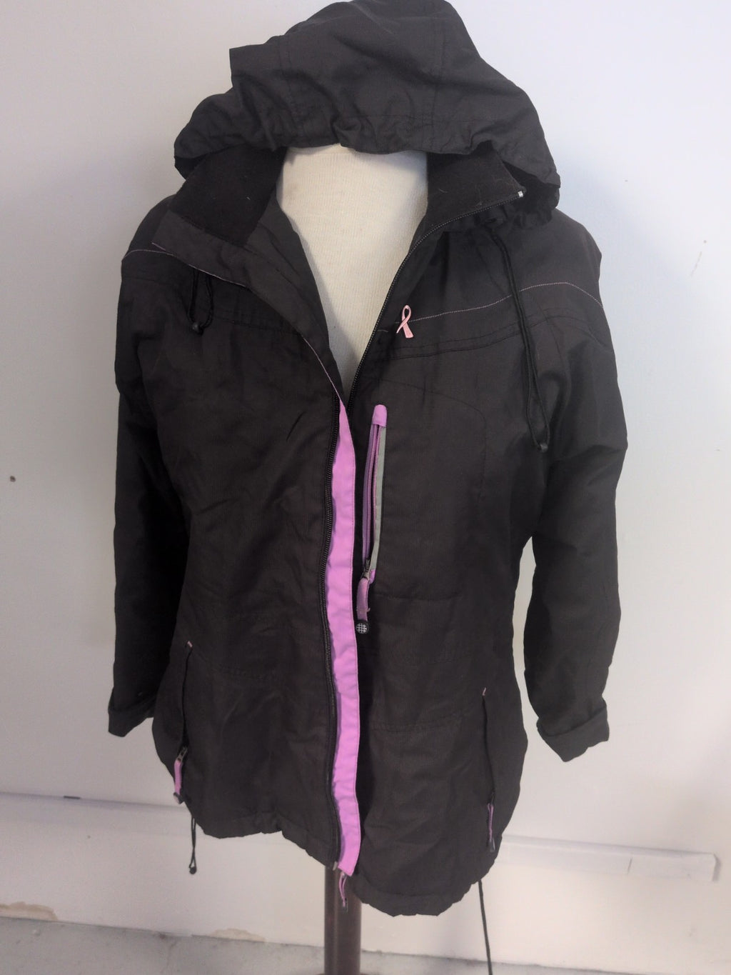Backswing 12 Black Rain Jacket