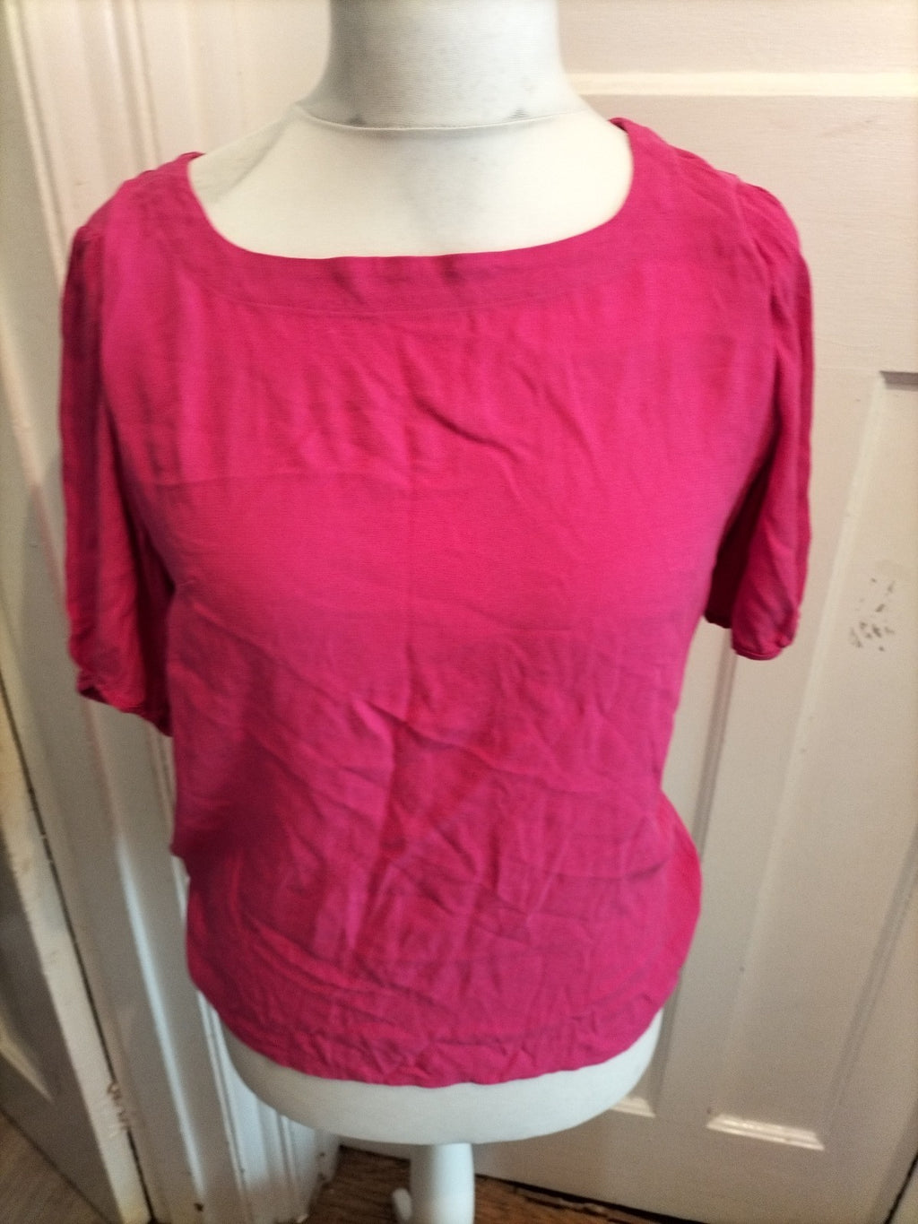 Next 14 Pink Short Sleeve Blouse