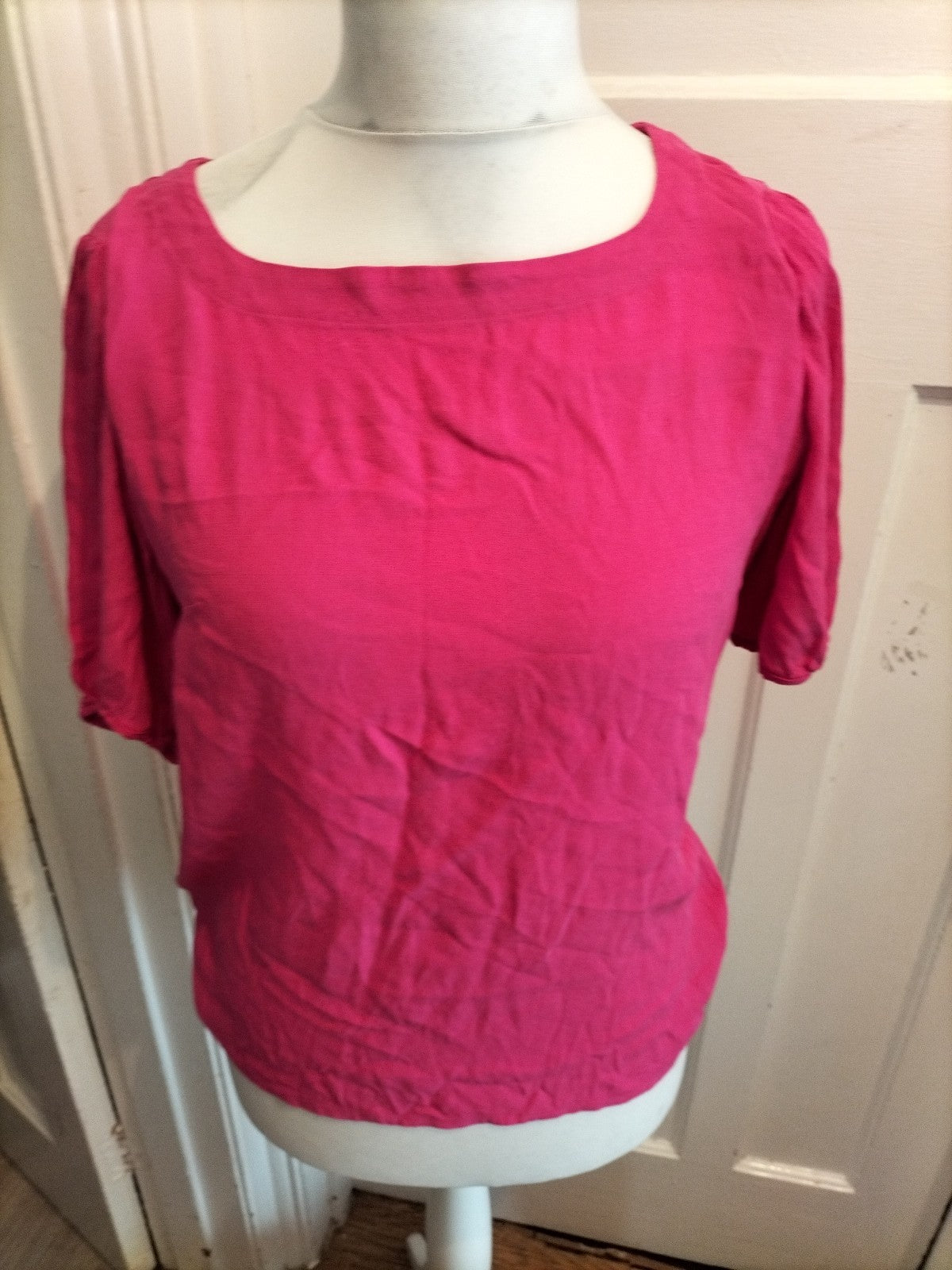 Next 14 Pink Short Sleeve Blouse