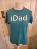 Mens Size M Turquoise Idad Short Sleeved Tshirt