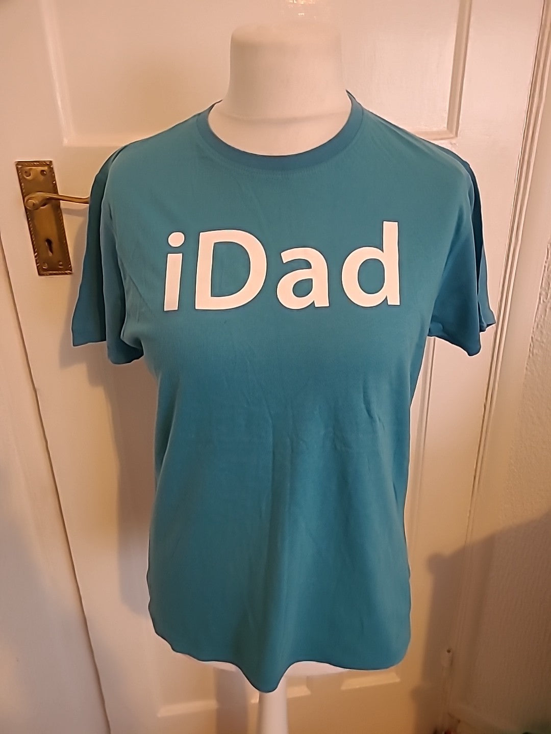 Mens Size M Turquoise Idad Short Sleeved Tshirt