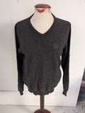 Quba&Co Medium Grey Long Sleeve Pullover Jumper