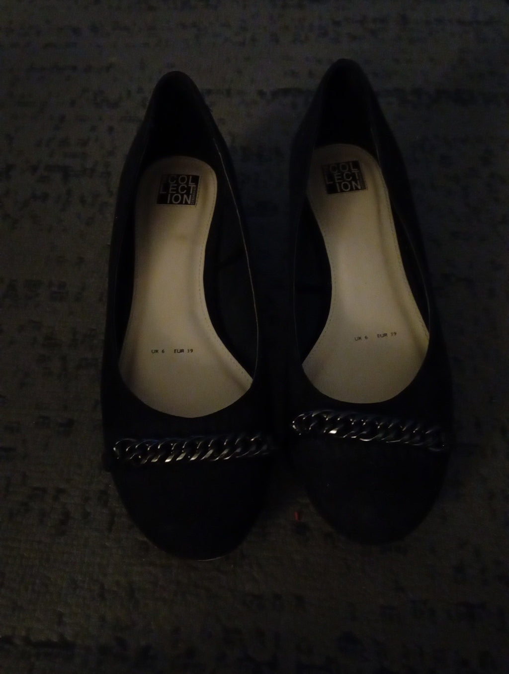 Ladies Debenhams Black Court Shoes Size 6 Free Delivery