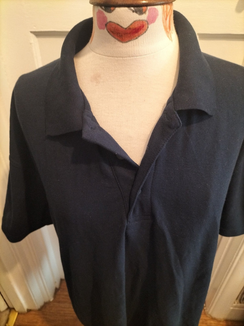 Mens Rtx Pro Size 4XL Navy Short Sleeved Polo