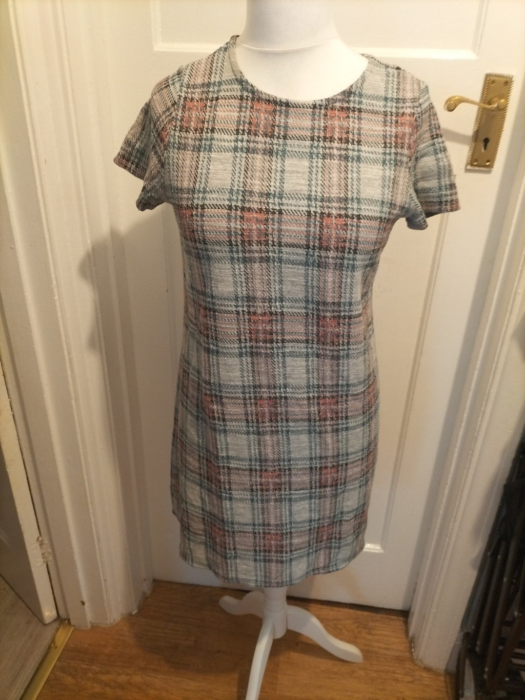 Ladies George Size 12 Multi Short Sleeve Dress