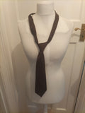 Mens Littlewoods Brown Striped Tie