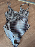 Matalan 16 Multi Stripe Wired Swimsuit