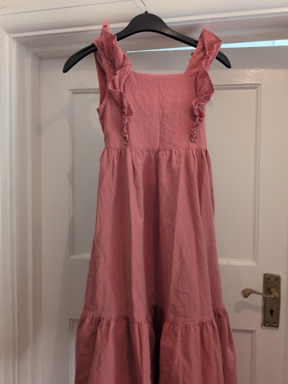 Shein 7 Years Peach Sleeveless Dress