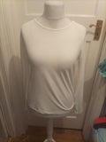 XL White Long Sleeve T-shirt