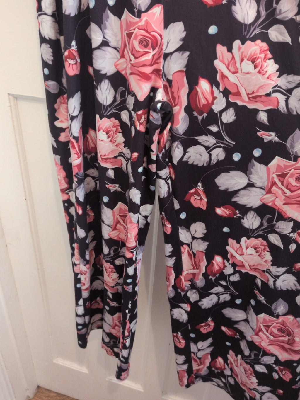 Girls 160cm Pink Black Floral Sleeveless Jumpsuit