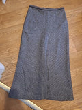 Ladies Hennes Size Euro 34 Black And White Lined Long Length Skirt