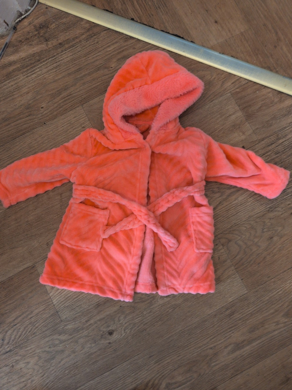 Girls Matalan 9-12 Months Brighton Pink Dressing Gown