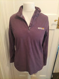 Ladies Regatta Size 14 Purple Collared Pullover Jumper