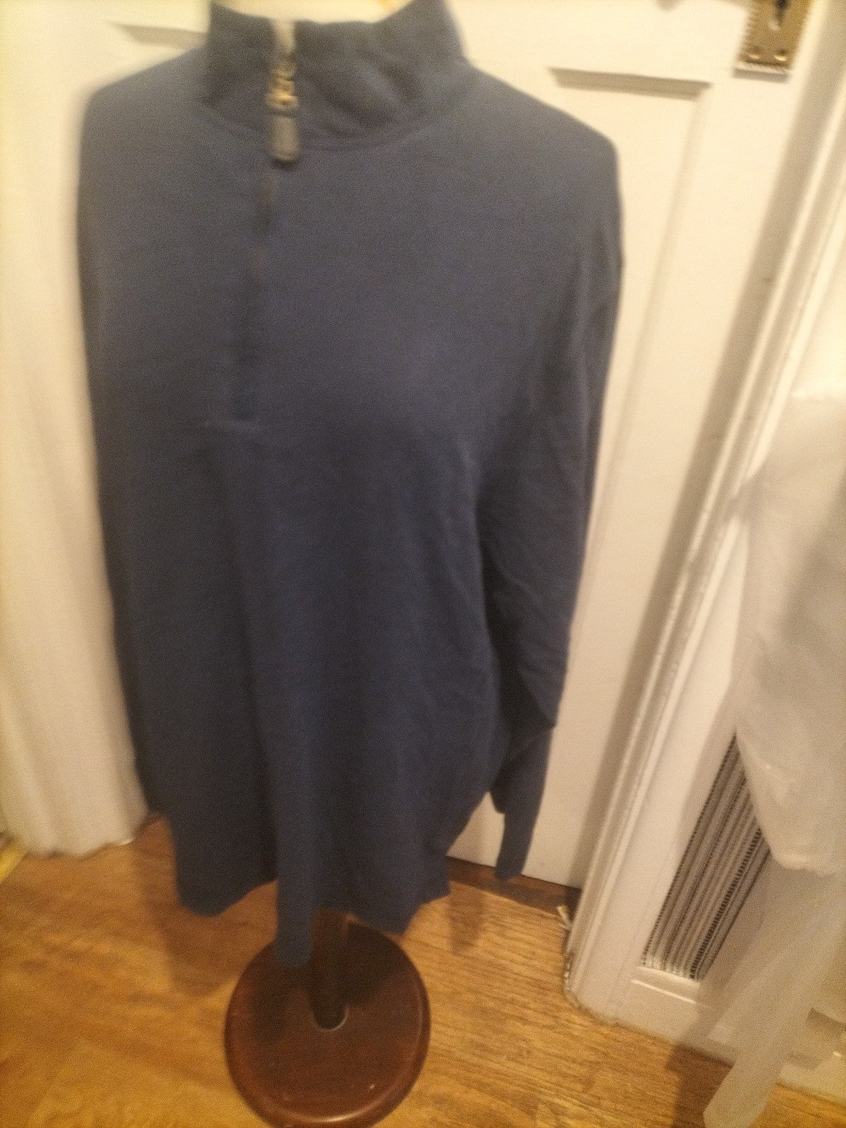 Mens Blue Harbour Size XL Navy Long Sleeved Pullover Jumper