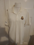 Mens Size Large White Churston Golf Club Polo