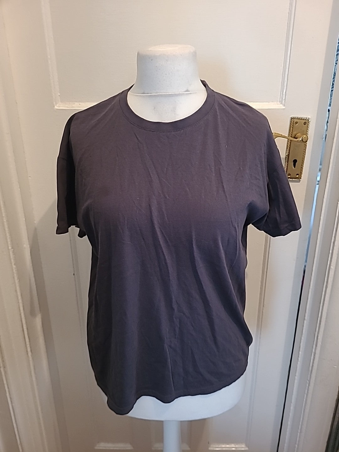 Mens B&C Size M Charcoal Short Sleeved Tshirt
