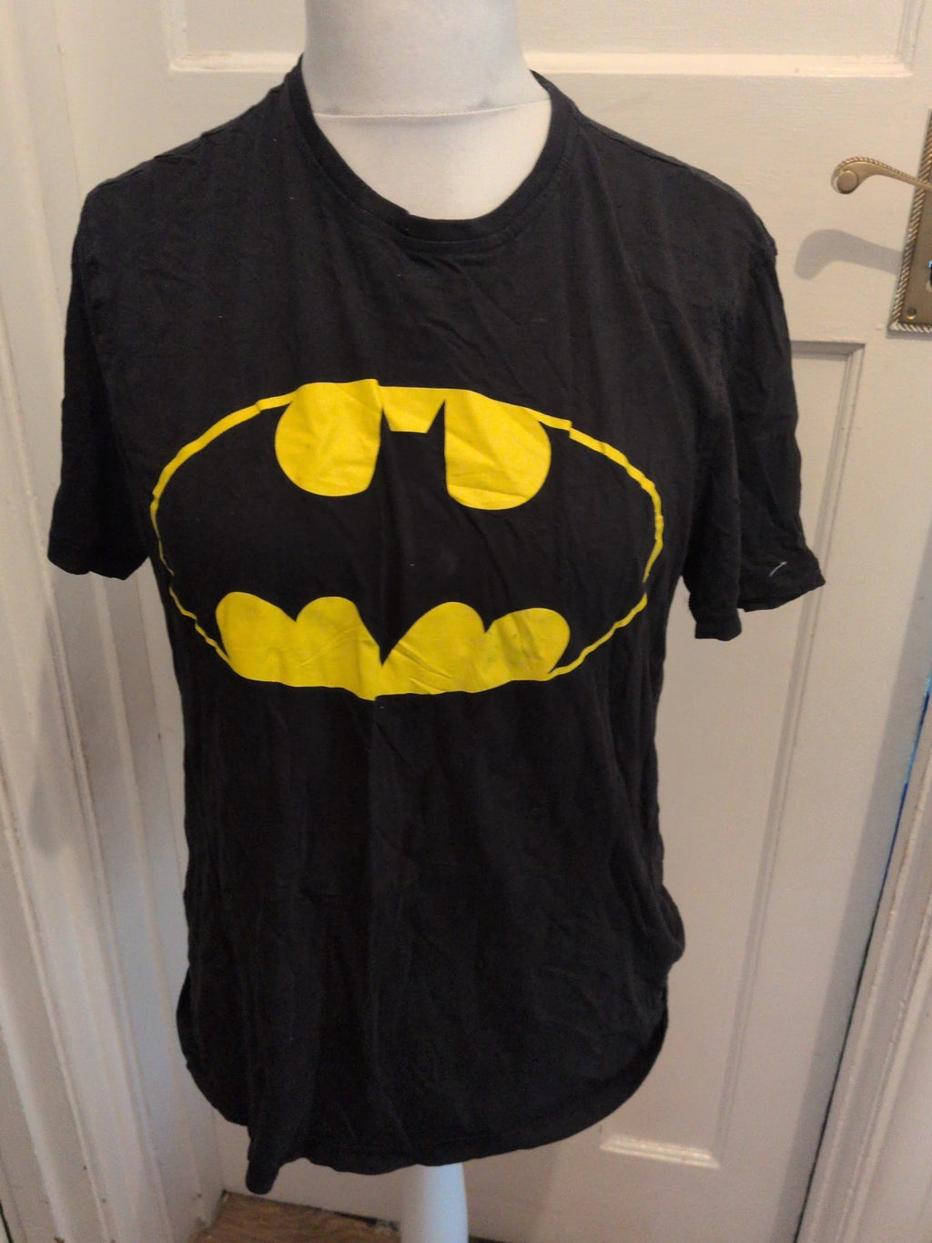 George Large Black Batman Short Sleeve Pyjama Top